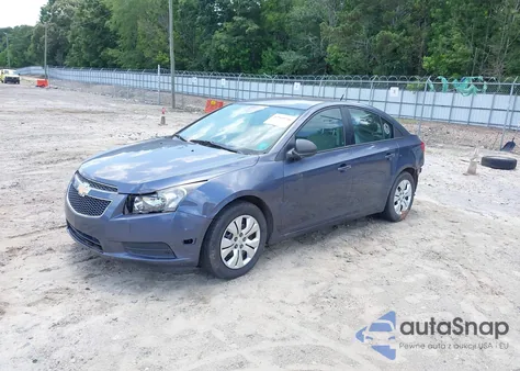 2013 Chevrolet Cruze Ls from USA, damaged, VIN 1G1PB5SH2D7176823